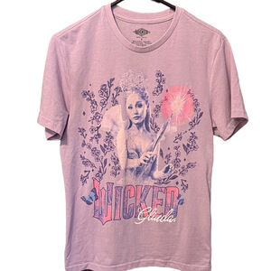Movie Wicked Glinda the Good Witch of the South Purple Short Sleeve Tee Size S